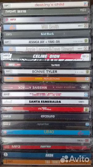 Музыкальные cd диски мp3