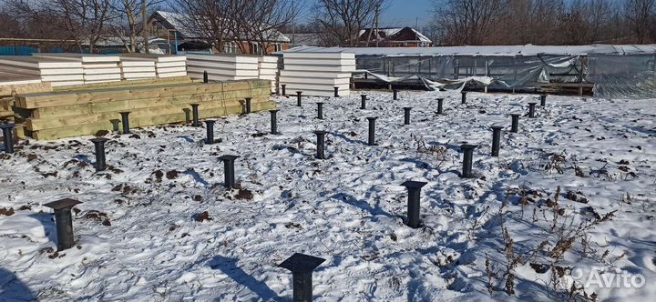 Винтовые сваи под ключ от производителя