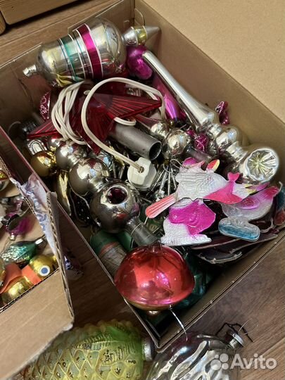 Елочные игрушки СССР, цена за все