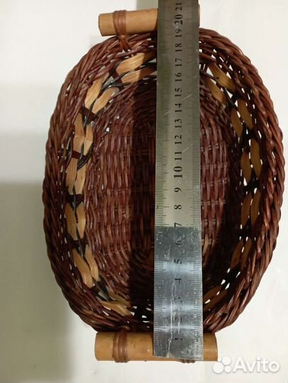 Вазы плетеные из соломки