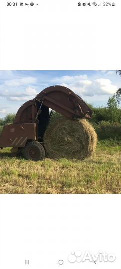 Сено в тюках