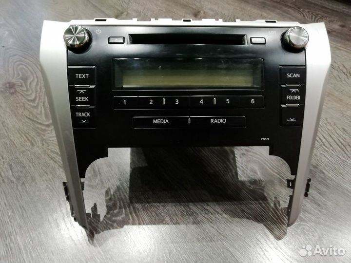 Штатное головное устройство тойота камри 50