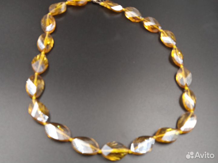 Бусы 50см Кристаллы