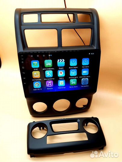 Магнитола андроид для Киа Спортейдж 2005-09г