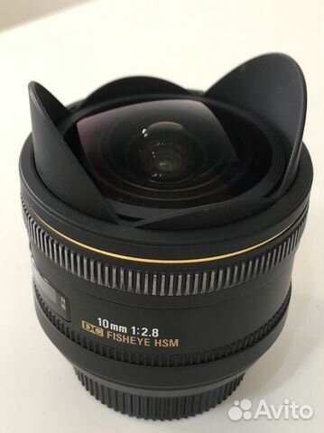 Объектив Fishye Sigma для nikon AF 10mm 2.8mm