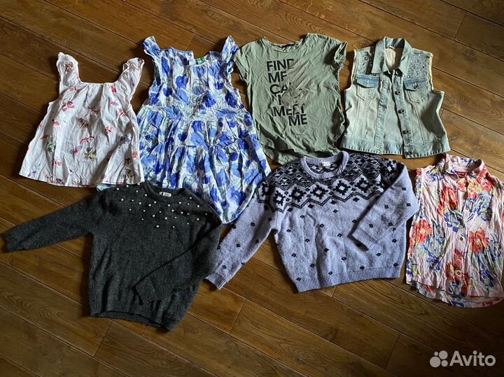 Детские вещи пакетом брендовые для девочки