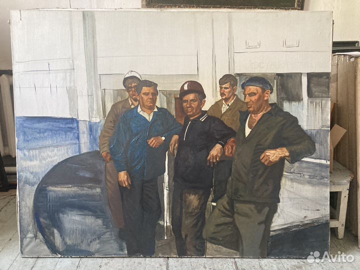 Картина соцреализм. 1970 г