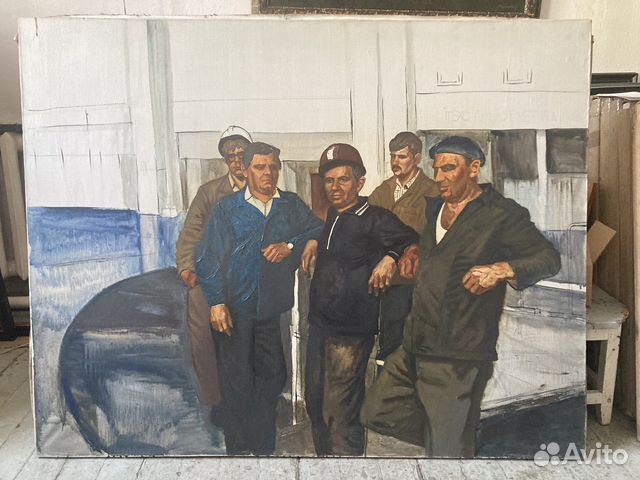 Картина соцреализм. 1970 г