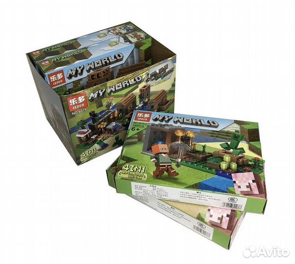 Конструктор my world 6019