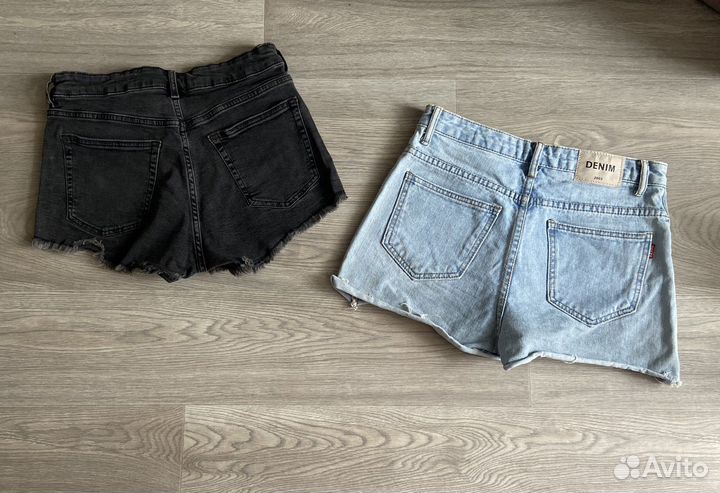 Шорты джинсовые пакетом H&M
