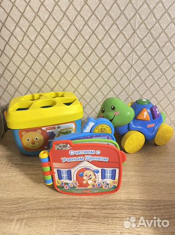 Детские игрушки от fisher price