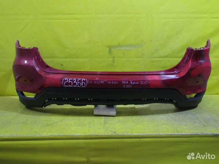 Бампер задний Kia Rio X-Line 17-20г 25366