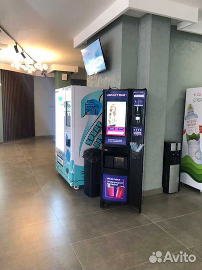 Автомат по продаже спортивных батончиков