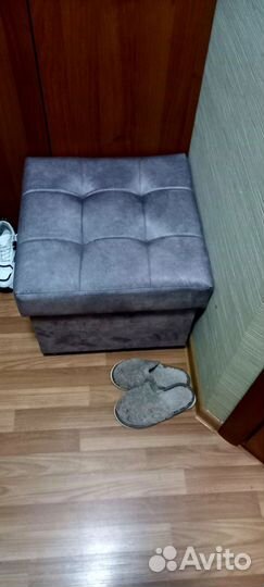 Пуфик с ящиком