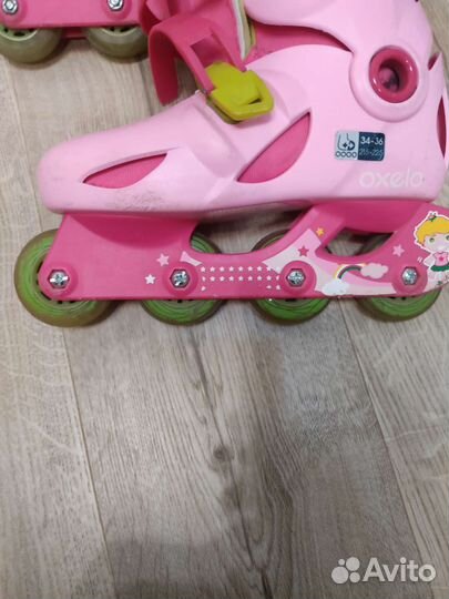 Роликовые коньки детские раздвижные