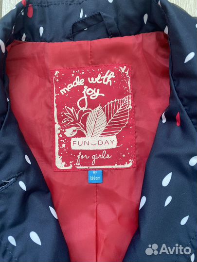 Плащ для девочки 128 (8 лет)