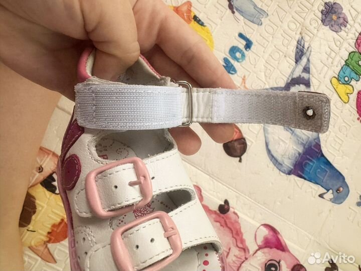 Сандалии для девочки 19 размер