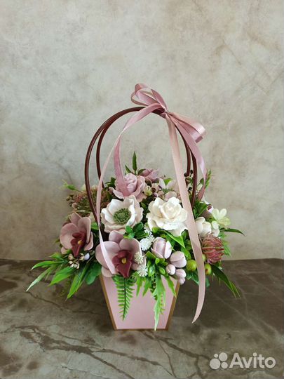 Букет из мыла