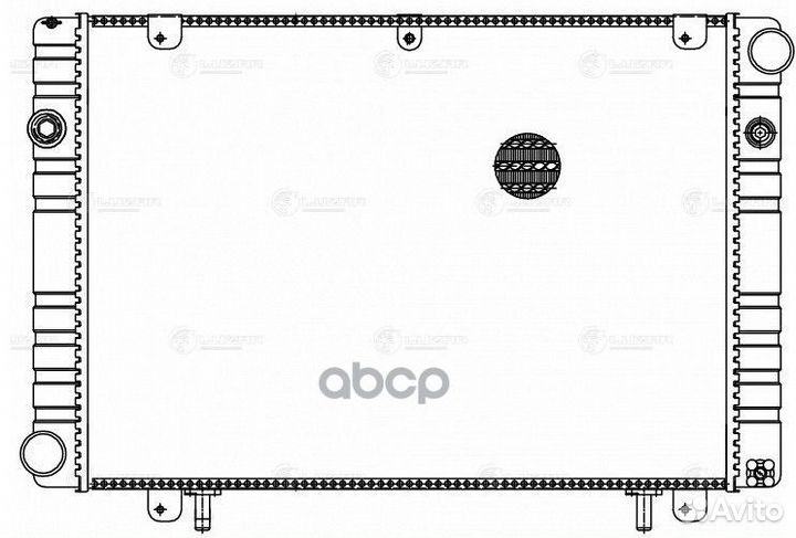 Радиатор охл. сборный для а/м газ 3302 ГАЗель