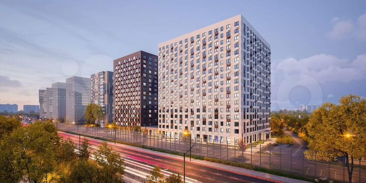 1-к. квартира, 32,3 м², 12/17 эт.