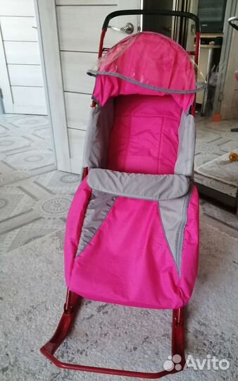 Санки коляска ника