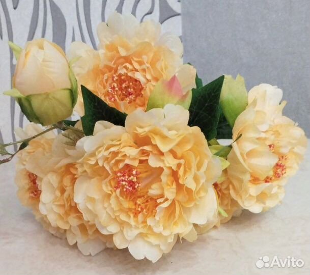 Пионы искусственные