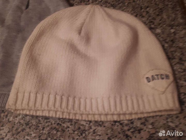 Шапка benetton серая унисекс