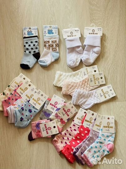 Носочки, новые для девочек и мальчиков