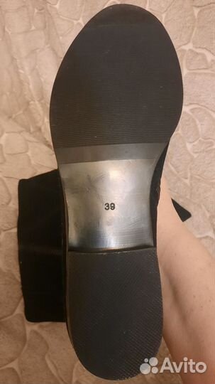 Сапоги женские зимние натуральная замша