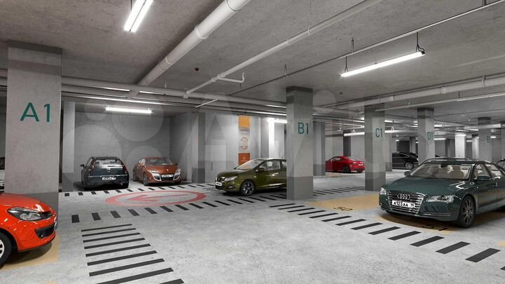 Машиноместо, 15 м²