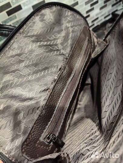 Кожаный рюкзак женский