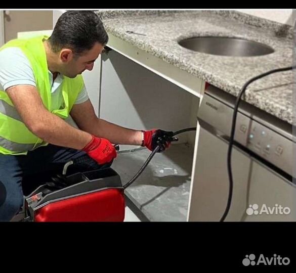 Прочистка канализации и устранение засоров