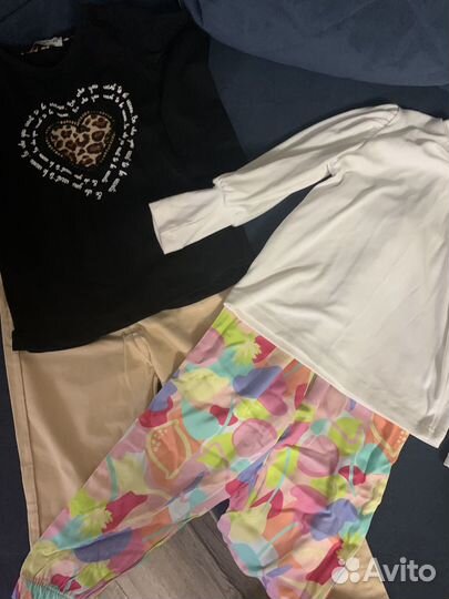 Пакет одежды для девочки 4-5 лет (15 вещей)