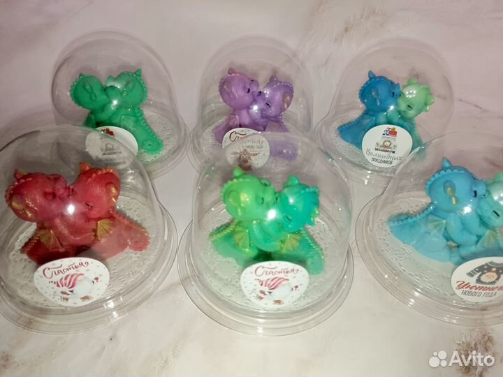 Мыло ручной работы дракон