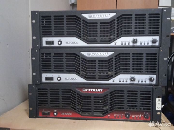 Crown CE1000 усилитель