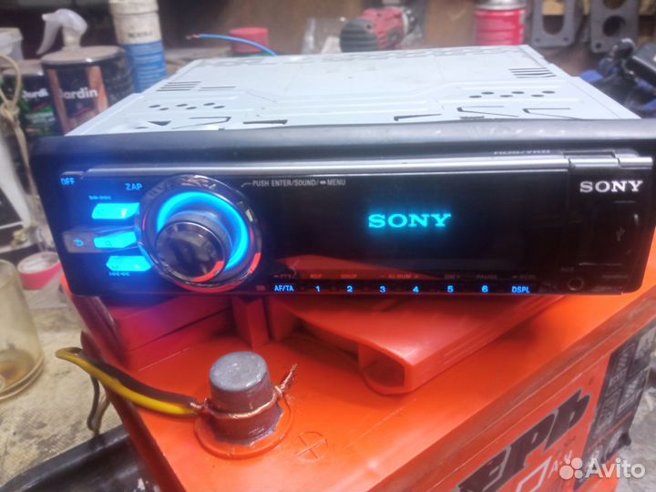 Процессорная магнитола Sony CDX GT747UI