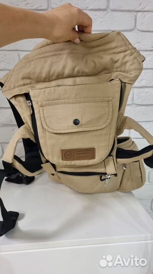 Эргорюкзак хипсит happy baby