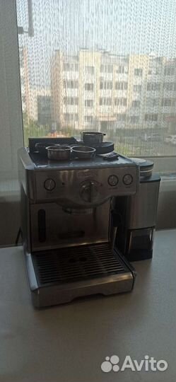 Кофемашина рожковая bork + кофемолка bork