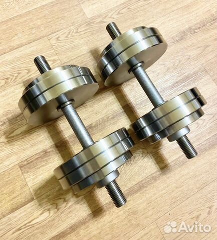 Гантели от 13 до 73кг стальные новые