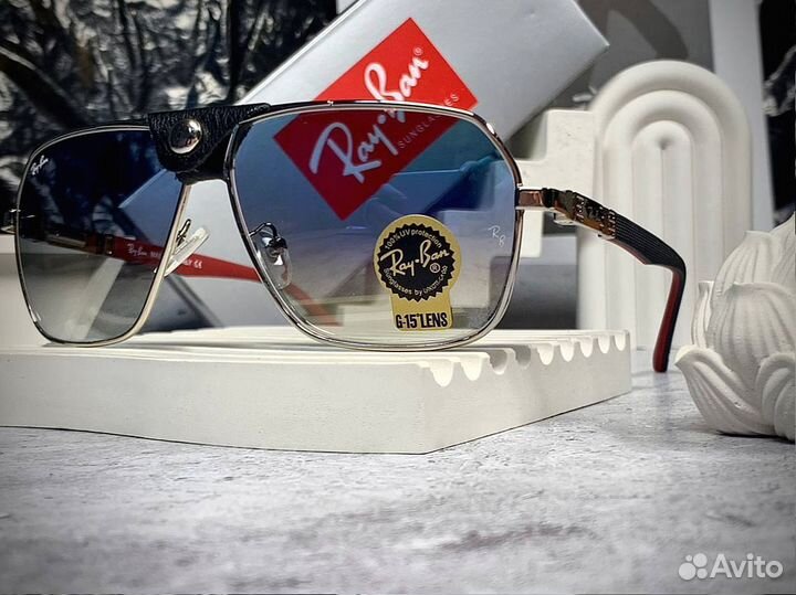 Очки Ray Ban Aviator градиент
