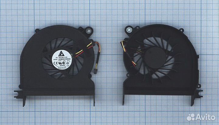 Кулер HP Envy 14 14-1000, 14-2000 левый