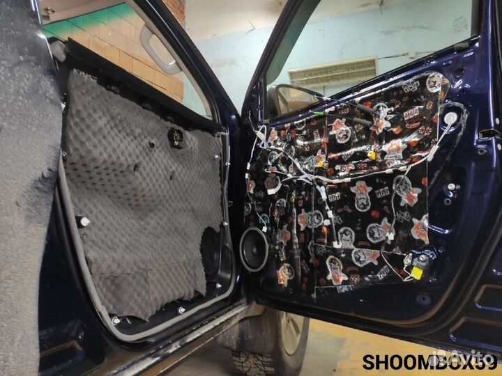 Шумоизоляция виброизоляция автомобиля