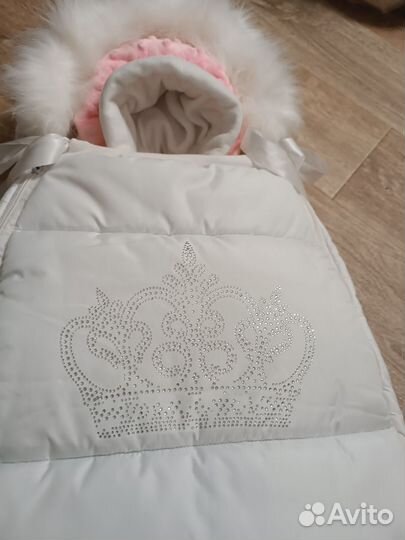 Конверт на выписку зимний