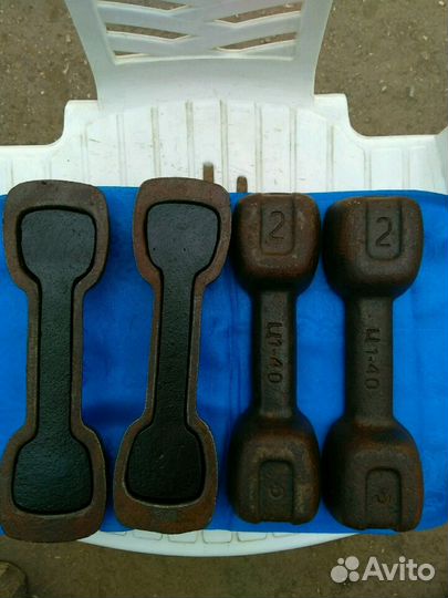 Гантели Матрёшка. СССР