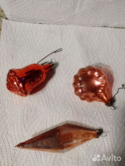 Елочные игрушки СССР