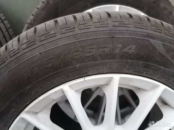 Комплект колес r14 4х100