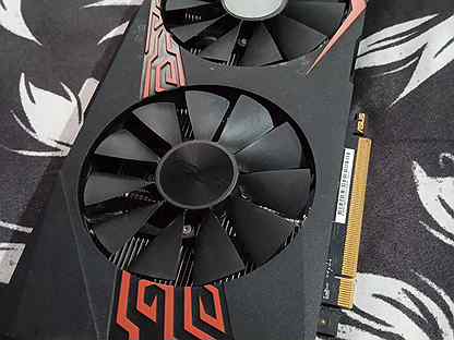 Asus rx 570 4gb, пломба