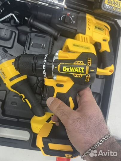 Аккумуляторный набор dewalt 5в1/36вт