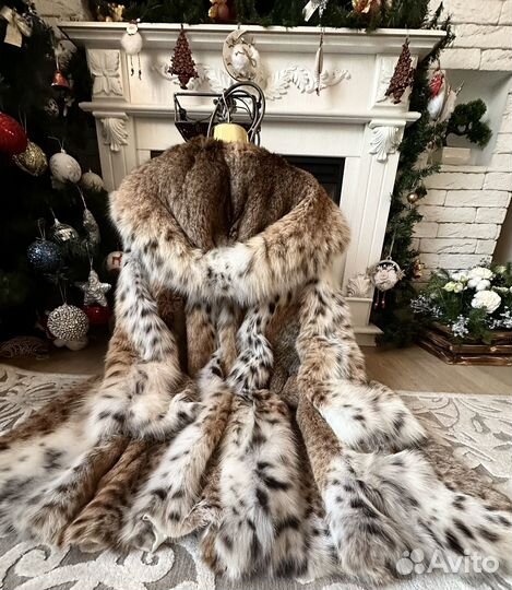 Шуба канадская рысь Греция 44/48