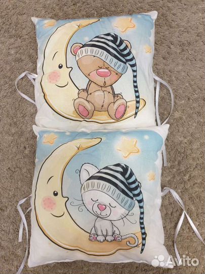 Одеяло детское + 2 подушки,новое
